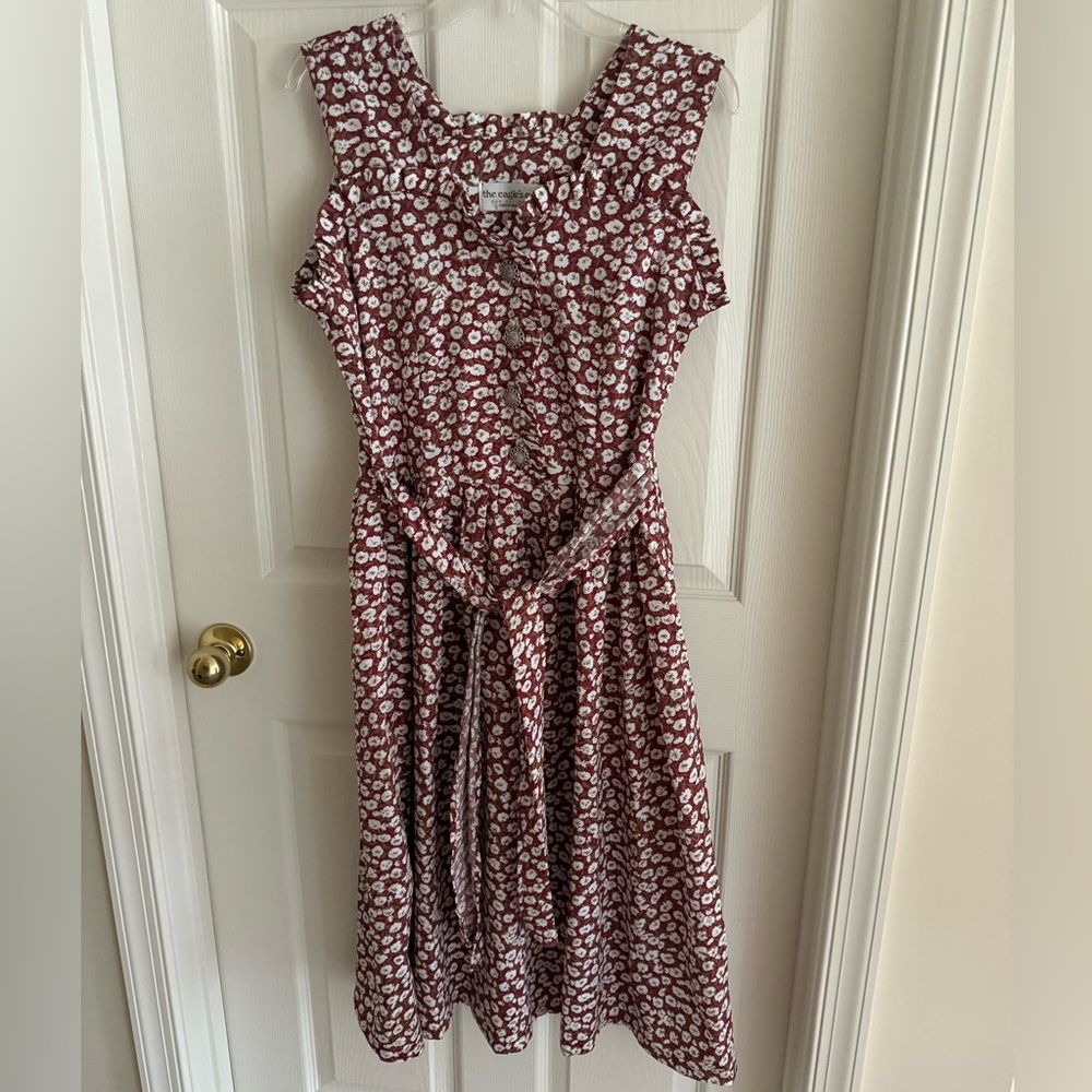 Vintage 90s Floral Dress